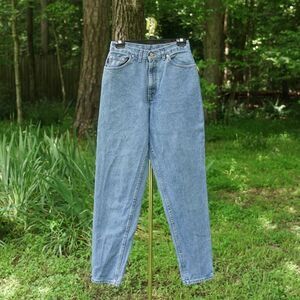 Vintage 90s Chic High Waist Straight Leg Mom Jeans